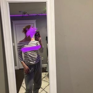 LOFT off the shoulder shirt